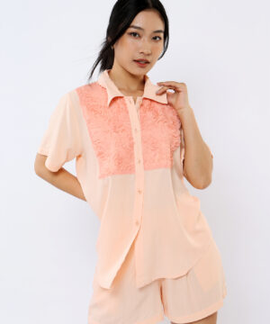 Bo so mi hong phoi ren 14